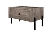 Тумба приліжкова FjellFurniture-4 (шварцвальд, 500х400х315 мм) ltmb-4-wd-shv фото 1