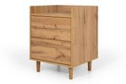 Тумба прикроватная ModernaTouch-2 (дуб аппалачи, 50x45x64 см) IMI ltmb-lgm2-db-ppl фото 1