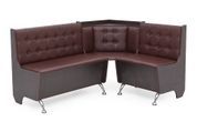 Кухонний куточок FeastFit-1 (шкірзам, коричневий + венге, 160х120 см) ph-k-mrshl-krch-vng фото 1