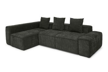 Кутовий диван Abel (186 х 320 см, темно-сірий) IMI Premium mpr-kd-bl-shrlt-98 фото