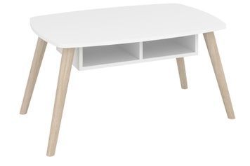 Стол журнальный Melvarn (90 &times; 60 &times; 47 см, белый) ph-grn-stl-rtr-bl фото