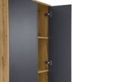Шафа NordicNest-2 (дуб аппалачі і антрацит, 80х34х200 см) lshf-th2-db-ppl-ntr фото 4