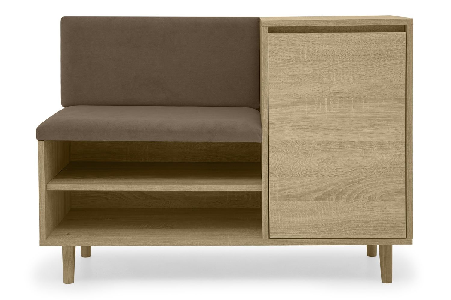 Тумба для взуття з сидінням FrostFeel-12 (дуб сонома, 100х40х73 см) ltmb-to12-db-snm фото