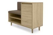 Тумба для взуття з сидінням FrostFeel-12 (дуб сонома, 100х40х73 см) ltmb-to12-db-snm фото 1