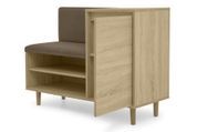 Тумба для взуття з сидінням FrostFeel-12 (дуб сонома, 100х40х73 см) ltmb-to12-db-snm фото 6