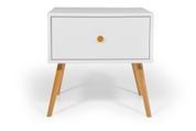 Тумба прикроватная UrbanOak-4 (нимфея альба, 50x40x52 см) IMI ltmb-hg4-nmf-lb фото 2