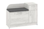 Тумба для взуття Jarnex (88,4 &times; 38 &times; 65 см, крафт і саванна дарк грей) ph-tmb-vz-b3-krft-svn-drg фото