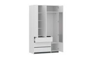 Шафа Formo-6 (білий + планка антрацит, 120х54х207 см) ph-shf-sh3-bl-pntc фото 2