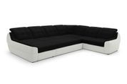 Кутовий диван Спейс XXL (375 &times; 310 см, чорний з молочним) IMI Premium kspsxxl-ll-99-1 фото 2