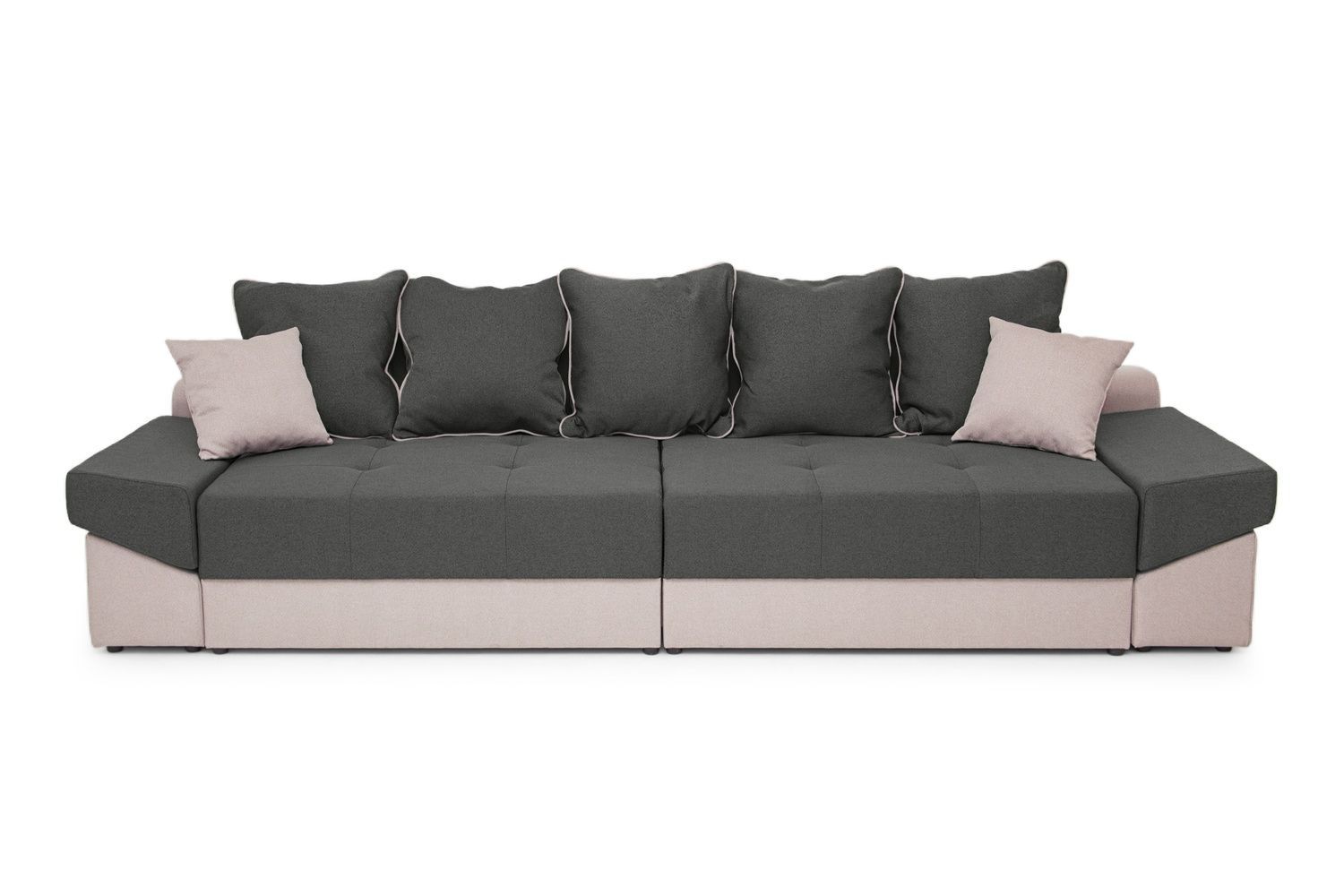 Диван Grande (114 &times; 308 см, сірий з бежевим) IMI Premium mpr-d-grnd-bgm-35-33 фото