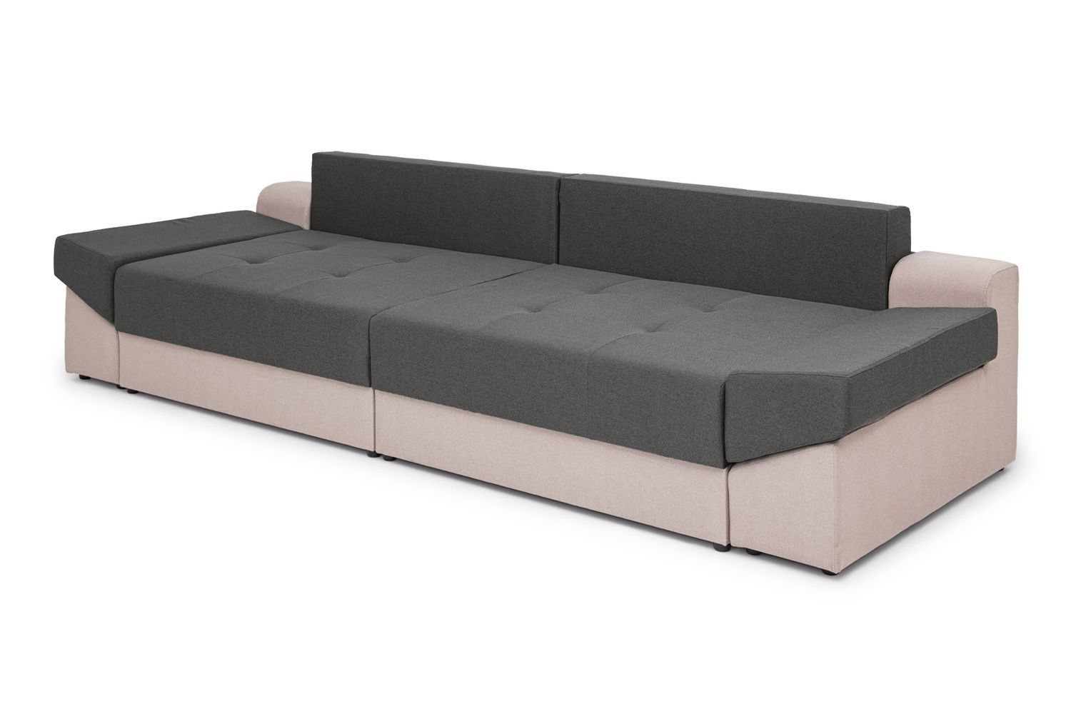 Диван Grande (114 &times; 308 см, сірий з бежевим) IMI Premium mpr-d-grnd-bgm-35-33 фото