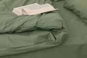 Комплект постельного белья Юнона-1 (евро, ранфорс, наволочки: 50х70 см 2 шт и 70х70 см 2 шт, зеленый) IMI m-ps-rnf-nn-1-vr-zl фото 6