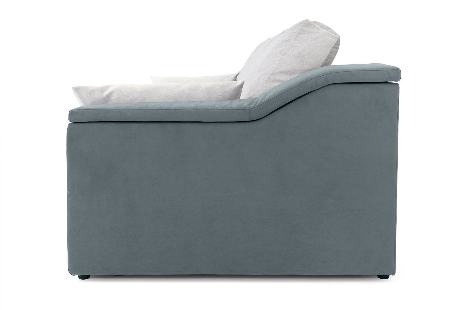 Диван Duks (115 &times; 245 см, серый с светло-серым) IMI Premium mpr-d-dks-ll-96-shrm-90 фото