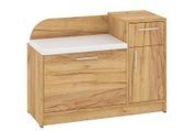 Тумба для взуття Jarnex (88,4 &times; 38 &times; 65 см, тахо і білий) ph-tmb-vz-b3-th-bl фото