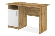 Стіл письмовий Structo (120х60х75 см, тахо + білий) phtn-ln-th-bl фото