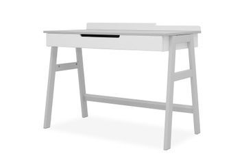 Стол письменный Мечта-4 (109,6 &times; 55 &times; 81 см, бело-серый) vr-stl-ps-mnttn-bl-sr фото