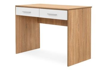 Стол Респиро-12 (100х55х75 см, дуб сонома + белый) md-stl-ps-tns-db-snm-bl фото