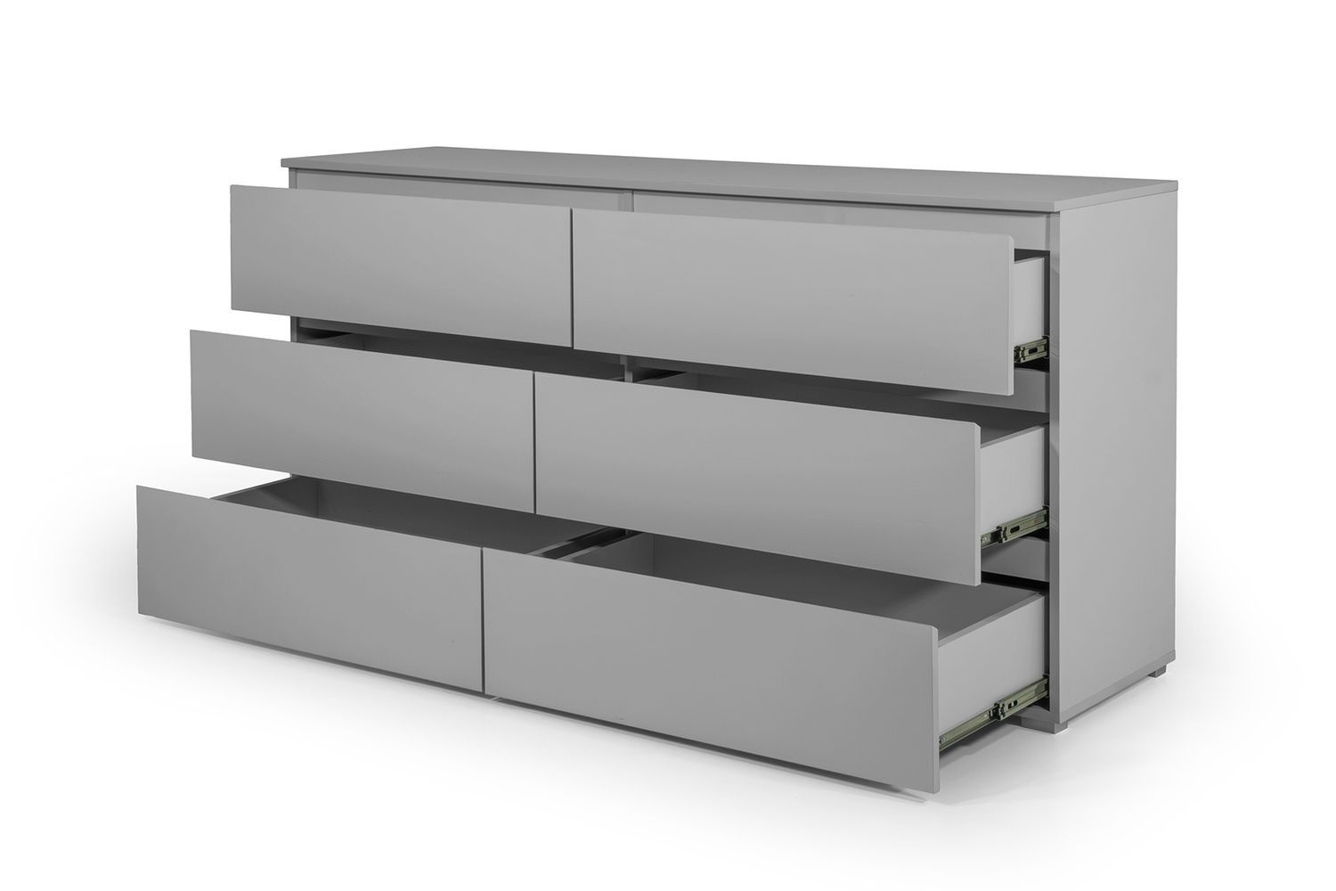 Комод SleekLine-3 6ШУХ (серая мышка, 160x43x80 см) IMI lkmd-nrd3-sr-stp фото
