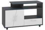 Тумба для TV Zarnex (100 &times; 40 &times; 63 см, антрацит і білий) ph-tmb-tv-r-ntrc-bl фото