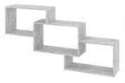 Полиця настінна Jorvian (142,4 &times; 25 &times; 70,4 см, бетон) ph-plc-1a-bt фото