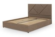 Ліжко з матрацом Цинія (160 &times; 200 см, Pocket Spring, рогожка, без підйомного механізму, кремовий) IMI tsnrg-am160x200krb-mt фото 5
