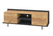 Тумба для TV Portio (140х40х48 см, антрацит + тахо) ph-tmb-plrm-ntc-th фото