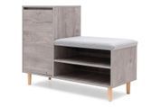 Тумба для обуви с сидением FrostFeel-10 (шварцвальд и лили 94, 1000х385х760 мм) ltmb-to10-shvr фото 1