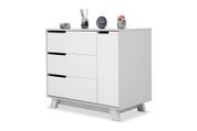 Комод Мечта-3 (90 &times; 49 &times; 77 см, бело-серый) vr-kmd-mnttn-900-bl-sr фото 2