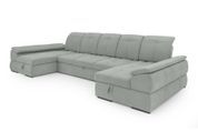 Угловой диван Денвер П3 (400 &times; 195 см, серый) IMI Premium kdnvr-p3-pl-14 фото