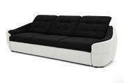 Диван Спейс (260 &times; 100 см, чорний з молочним) IMI Premium txs-ll-99-01 фото 1