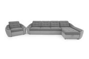Комплект угловой диван Спейс АМ3 и кресло (темно-серый с светло-серым) IMI Premium kmpl-sps-ll-96-94-p фото 3