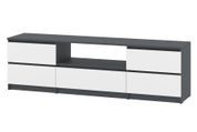 Тумба для TV Formo-8 (180 &times; 40 &times; 53 см, антрацит и белый) ph-tmb-tv-ns-fj-ntrc-bl фото