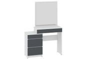 Туалетный столик Formo-14 (95 &times; 40 &times; 145 см, белый и антрацит) ph-shf-ns-trm1-bl-ntrc фото