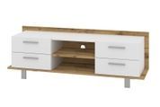 Тумба для TV Portio (140х40х48 см, тахо + белый) ph-tmb-plrm-th-bl фото