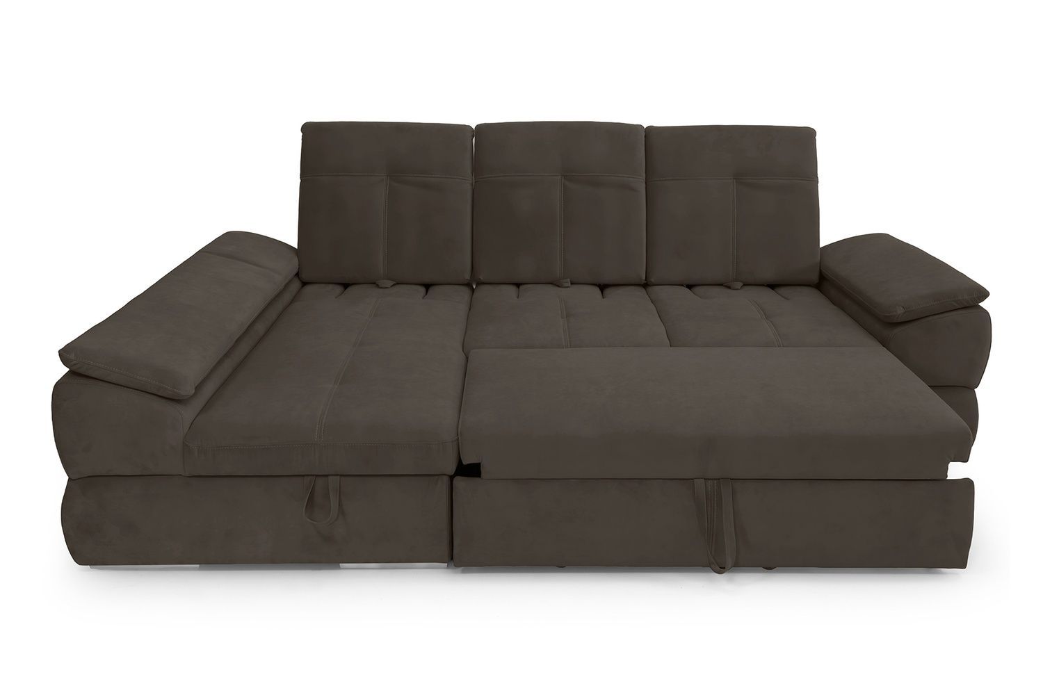 Угловой диван Денвер 2 (285 &times; 195 см, коричневый) IMI Premium kdnv2-pl-4-l фото