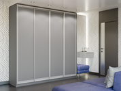 Шкаф-купе Мираж-10 (240 &times; 45 &times; 240 см, серый) m-shk-mr10-24-45-sr фото